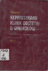 Penuntun Kepaniteraan Klinik Obstetri dan Ginekologi