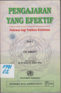 Pengajaran Yang Efektif:Pedoman Bagi Pembina Kesehatan