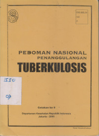 Pedoman Nasional Penanggulangan Tuberkulosis