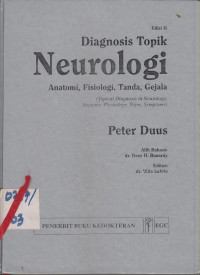 Diagnosis topik neurologi, anatomi, fisiologi, tanda, gejala