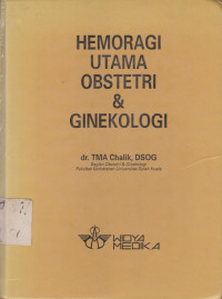 Hemoragi utama obstetri dan ginekologi