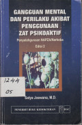 Gangguan Mental dan Perilaku Akibat Penggunaan Zat Psikoaktif:Penyalahgunaan NAPZA/NARKOBA